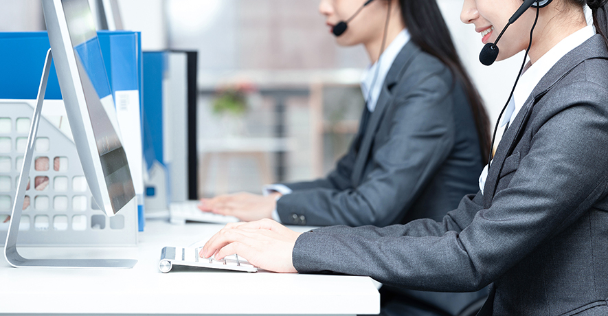 Attentive service team